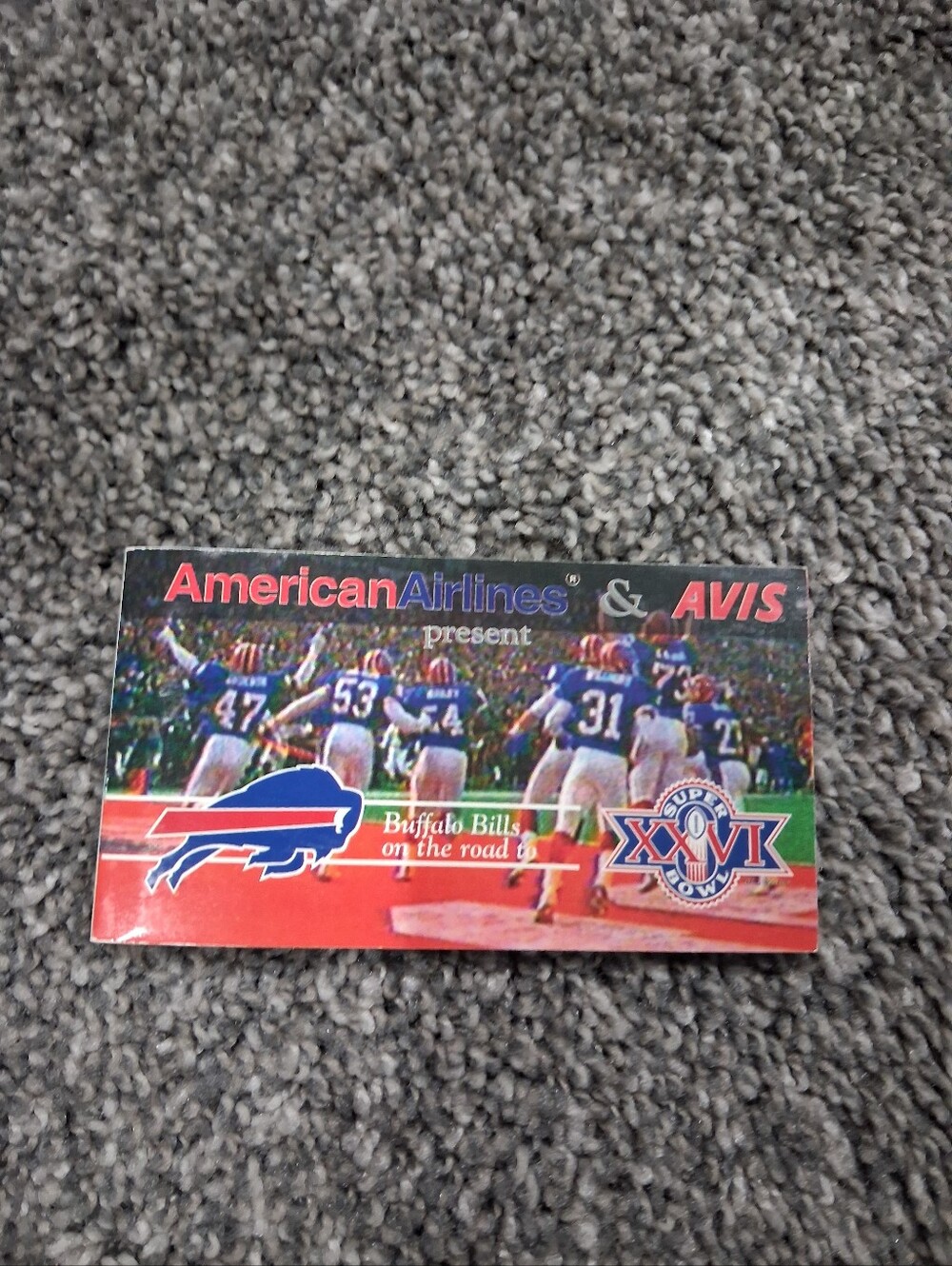 American Airlines & Avis Presents Buffalo Bills On The Road To Superbowl XXVI